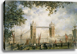 Постер Уиллис Ричард Tower Bridge: From the Tower of London Постер Уиллис Ричард Tower Bridge: From the Tower of London