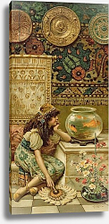 Постер Коулмен Уильям Goldfish, from the Pears Annual, Christmas, 1893 Постер Коулмен Уильям Goldfish, from the Pears Annual, Christmas, 1893