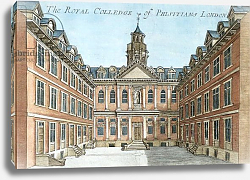Постер Модерн Робер (грав) The Royal College of Physicians, c.1700 Постер Модерн Робер (грав) The Royal College of Physicians, c.1700