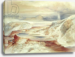 Постер Моран Томас Hot Springs of Gardiner's River, Yellowstone, 1872 Постер Моран Томас Hot Springs of Gardiner's River, Yellowstone, 1872