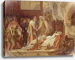 Постер Лейтон Фредерик The Reconciliation of the Montagues and the Capulets, c.1854 Постер Лейтон Фредерик The Reconciliation of the Montagues and the Capulets, c.1854