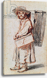 Постер Ватто Антуан (Antoine Watteau) Study of a Pedlar from the Auvergne Постер Ватто Антуан (Antoine Watteau) Study of a Pedlar from the Auvergne