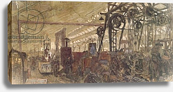 Постер Вюйар Эдуар Interior of a Munitions Factory, 1916-17 Постер Вюйар Эдуар Interior of a Munitions Factory, 1916-17