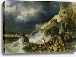 Постер Изабе Луи The Onslaught of the Smugglers, c.1837 Постер Изабе Луи The Onslaught of the Smugglers, c.1837