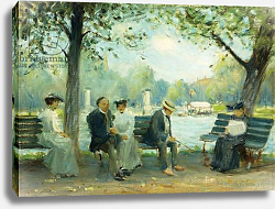 Постер Гудвин Артур In the Public Gardens, Boston, 1904 Постер Гудвин Артур In the Public Gardens, Boston, 1904