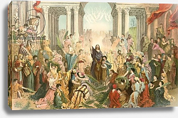 Постер Доре Гюстав Jesus entering Jerusalem Постер Доре Гюстав Jesus entering Jerusalem