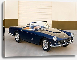Постер Ferrari 250 GT Cabriolet (Serie II) '1960 дизайн Pininfarina Постер Ferrari 250 GT Cabriolet (Serie II) '1960 дизайн Pininfarina