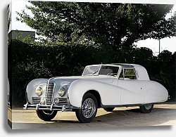 Постер Delahaye 175S Coupe DeVille Aerodynamic by Figoni et Falaschi '1948 Постер Delahaye 175S Coupe DeVille Aerodynamic by Figoni et Falaschi '1948