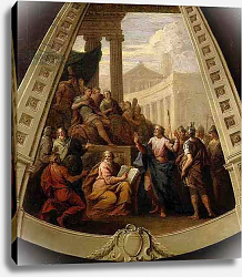 Постер Торнхилл Джеймс St. Paul Before Agrippa, c.1710 Постер Торнхилл Джеймс St. Paul Before Agrippa, c.1710