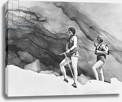 Постер Climbing In Bathing Suits, United States, c.1928 Постер Climbing In Bathing Suits, United States, c.1928