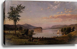 Постер Кропси Джаспер Greenwood Lake, New Jersey, 1866 Постер Кропси Джаспер Greenwood Lake, New Jersey, 1866