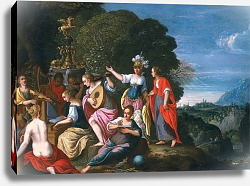 Постер Кениг Йоханн Athene and the Nine Muses at the Wells of Hipokrene, 1624 Постер Кениг Йоханн Athene and the Nine Muses at the Wells of Hipokrene, 1624