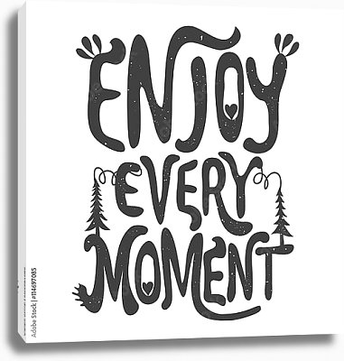 Enjoy every moment эскиз тату