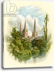 Постер Парсонз Артур Lichfield Cathedral, South West Постер Парсонз Артур Lichfield Cathedral, South West