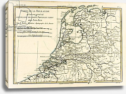 Постер Бонне Чарльз (карты) Holland Including the Seven United Provinces of the Low Countries, 1780 Постер Бонне Чарльз (карты) Holland Including the Seven United Provinces of the Low Countries, 1780