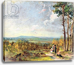 Постер Констебль Джон (John Constable) Hampstead Heath Looking Towards Harrow, 1821 Постер Констебль Джон (John Constable) Hampstead Heath Looking Towards Harrow, 1821