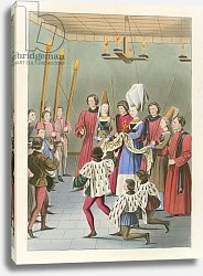 Постер Шоу Анри (акв) The Lady of the Tournament Delivering the Prize, c 1450 Постер Шоу Анри (акв) The Lady of the Tournament Delivering the Prize, c 1450