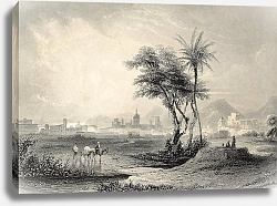 Постер Palermo surroundings, Italy. Original engraving created by J. Muller and A. H. Payne in 1840 Постер Palermo surroundings, Italy. Original engraving created by J. Muller and A. H. Payne in 1840