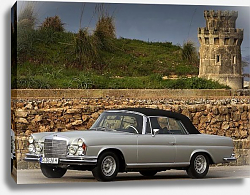 Постер Mercedes-Benz 280SE Cabriolet (W111 W112) '1968–71 Постер Mercedes-Benz 280SE Cabriolet (W111 W112) '1968–71