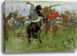 Постер Васнецов Виктор Battle between the Scythians and the Slavonians, 1879 Постер Васнецов Виктор Battle between the Scythians and the Slavonians, 1879