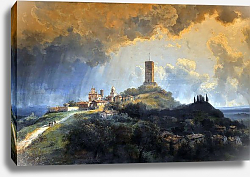 Постер Боссоли Карло La Rocca e il Castello di Solferino Постер Боссоли Карло La Rocca e il Castello di Solferino