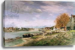 Постер Гуилаумин Арманд The old quay at Bercy, Paris, 1880 Постер Гуилаумин Арманд The old quay at Bercy, Paris, 1880