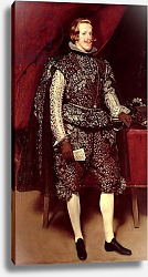 Постер Веласкес Диего (DiegoVelazquez) Philip IV of Spain in Brown and Silver, c.1631-2 Постер Веласкес Диего (DiegoVelazquez) Philip IV of Spain in Brown and Silver, c.1631-2