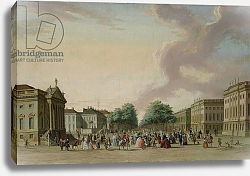 Постер Фешхельм Карл Ф. Unter den Linden, Berlin, 1770 Постер Фешхельм Карл Ф. Unter den Linden, Berlin, 1770