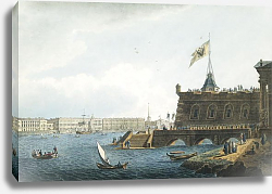 Постер Галактионов Степан Вид на Неву со стороны Петропавловской крепости. 1821 Постер Галактионов Степан Вид на Неву со стороны Петропавловской крепости. 1821
