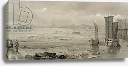Постер Колинз Уильям Seashore Study: Low Tide, with Fishing Boats and Fisherfolk, 19th century Постер Колинз Уильям Seashore Study: Low Tide, with Fishing Boats and Fisherfolk, 19th century