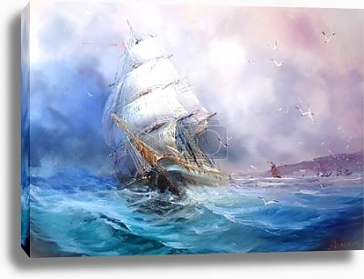 Купить репродукцию картины Шторм 6