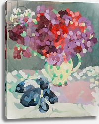 Постер Бартон Дебора (совр) Sweet Peas and Seashells, 2006 Постер Бартон Дебора (совр) Sweet Peas and Seashells, 2006