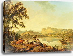 Постер Ибертсон Юлиус Langdale Pikes from Lowood, c.1800-06 Постер Ибертсон Юлиус Langdale Pikes from Lowood, c.1800-06