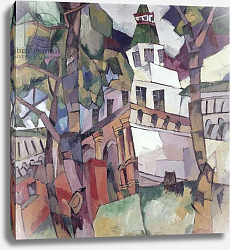 Постер Лентулов Аристарх Gates of Tour, study for the New Jerusalem, 1917 Постер Лентулов Аристарх Gates of Tour, study for the New Jerusalem, 1917