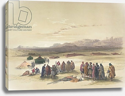 Постер Робертс Давид Encampment of the Alloeen in Wady Araba Постер Робертс Давид Encampment of the Alloeen in Wady Araba