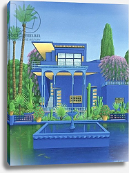 Постер Смарт Ларри (совр) Majorelle Gardens, Marrakech, 1996 Постер Смарт Ларри (совр) Majorelle Gardens, Marrakech, 1996
