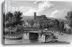 Постер Весталл Уильям (грав) Hythe from the Canal Bridge, engraved by E. Finden, 1829 Постер Весталл Уильям (грав) Hythe from the Canal Bridge, engraved by E. Finden, 1829