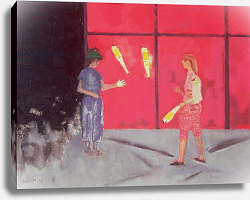 Постер Миши Давид (совр) Jugglers at the Beaubourg, 1975 Постер Миши Давид (совр) Jugglers at the Beaubourg, 1975