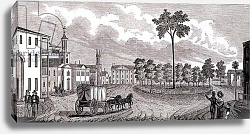 Постер Барбер Джон Central Part of Pittsfield, Massachusetts, engraved by S. E. Brown, 1839 Постер Барбер Джон Central Part of Pittsfield, Massachusetts, engraved by S. E. Brown, 1839