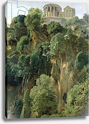 Постер Нерли Фридрих The Temple of Vesta and the Sibyls at Tivoli, 1834 Постер Нерли Фридрих The Temple of Vesta and the Sibyls at Tivoli, 1834