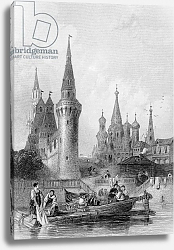 Постер Викерс альфред (грав, москва) The Church of Vasili Blagennoi, Moscow, engraved by J. H. Kernot, c.1844 Постер Викерс альфред (грав, москва) The Church of Vasili Blagennoi, Moscow, engraved by J. H. Kernot, c.1844