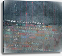 Постер Милар Чарли (совр, абс) Recollections of Colours After Seven Постер Милар Чарли (совр, абс) Recollections of Colours After Seven
