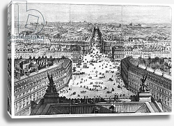 Постер Дерой Август Improvements to Paris, opening of Avenue Napoleon after the building of the Butte des Moulins, 1877 Постер Дерой Август Improvements to Paris, opening of Avenue Napoleon after the building of the Butte des Moulins, 1877