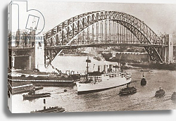 Постер Sydney Harbour Bridge, Sydney, Australia 1937 Постер Sydney Harbour Bridge, Sydney, Australia 1937