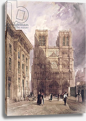 Постер Бойз Томаст (лит) The Cathedral of Notre Dame, Paris, 1836 Постер Бойз Томаст (лит) The Cathedral of Notre Dame, Paris, 1836