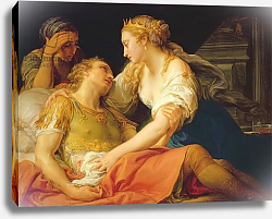 Постер Батони Помпео The Death of Marc Anthony, 1763 Постер Батони Помпео The Death of Marc Anthony, 1763