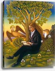 Постер Брумфильд Франсис (совр) Keats and the Nightingale, 2002 Постер Брумфильд Франсис (совр) Keats and the Nightingale, 2002
