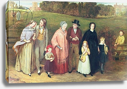 Постер Редгрейв Ричард Sunday Morning - The Walk from Church, 1846 Постер Редгрейв Ричард Sunday Morning - The Walk from Church, 1846
