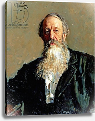 Постер Репин Илья Portrait of Vladimir Stasov, 1883 Постер Репин Илья Portrait of Vladimir Stasov, 1883