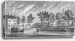 Постер Барбер Джон Central part of Greenfield, engraved by S. E. Brown, 1839 Постер Барбер Джон Central part of Greenfield, engraved by S. E. Brown, 1839
